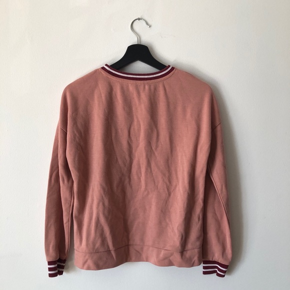 Simons Twik Rosewood Ringer Crewneck - Picture 2 of 3
